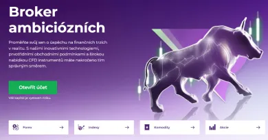 Domovská stránka Purple Trading