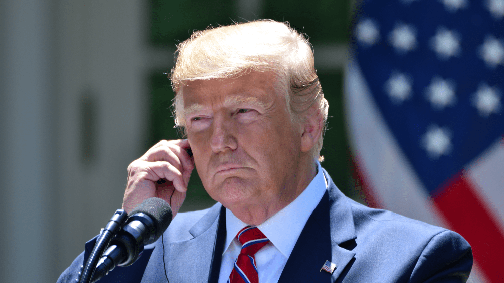 Donald Trump a kryptomeny