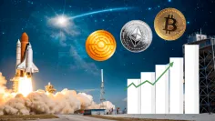 Najväčšie kryptomeny stúpajú