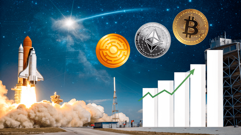 Najväčšie kryptomeny stúpajú