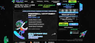 Predpredaj novej kryptomeny Solaxy