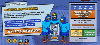 Predpredaj tokenov Flock