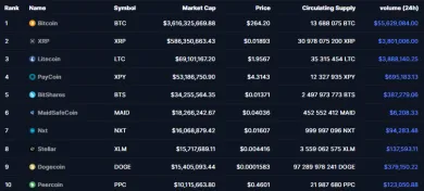 TOP 10 kryptomien z januára 2015