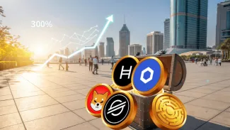 Top 5 rastové kryptomeny