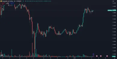 Trhová cena Dogecoinu