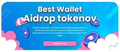 Airdropová súťaž Best Wallet