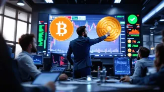 Bitcoin má za sebou prudký pokles
