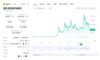 BONK má za sebou pokles