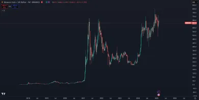 Kryptomena BNB útočí na historické maximum