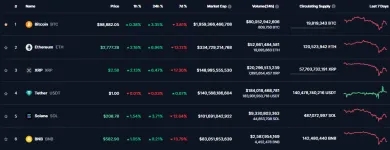 Najväčšie kryptomeny na svete