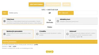 Nákup kryptomeny