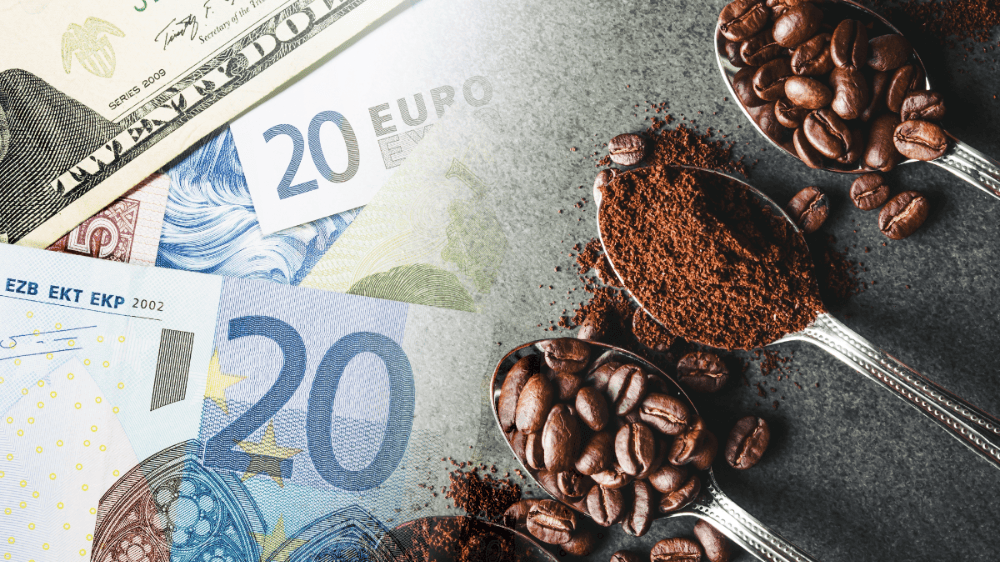 Rast cien kávy pokračuje