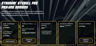 Staking program tokenov BTCBULL
