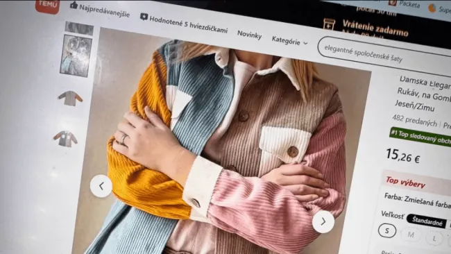 Vtáčatko košeľa na Temu