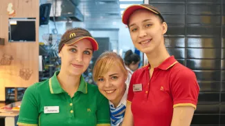 Zamestnanci McDonald's
