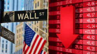 Akcie v USA výrazne klesli