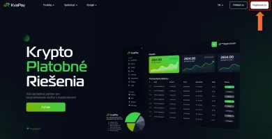 Domovská stránka peňaženky KvaPay