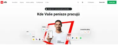 Domovská stránka XTB