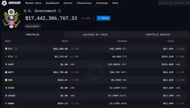 Držby kryptomien v USA
