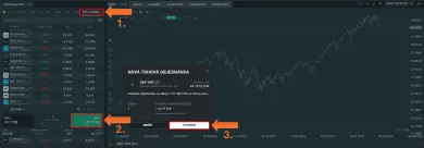 Nákup ETF cez xStation