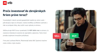 Prečo investovať do zbrojárskych akcií