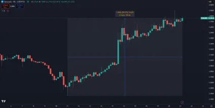 Rast kryptomeny Toncoin