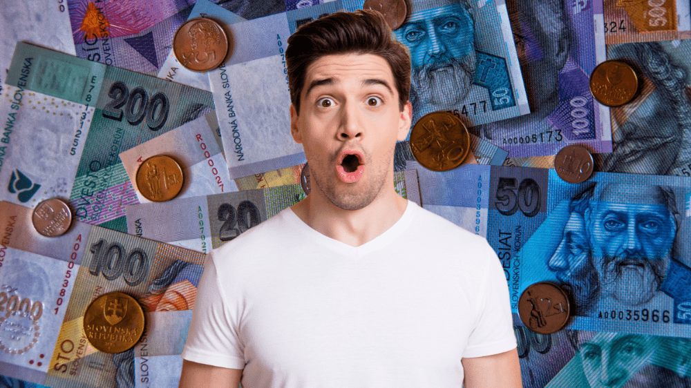 Slovenské koruny sú v obehu v miliardách