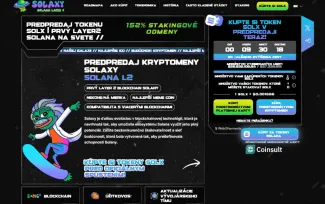 Solaxy môžete získať v predpredaji