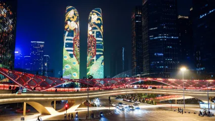 Život v čínskom Chengdu