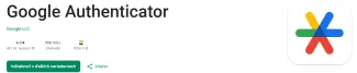 Aplikácia Google Authenticator