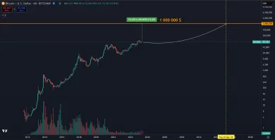 Bitcoin za 1 milión dolárov