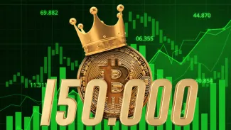 Bitcoin za 150 000 dolárov