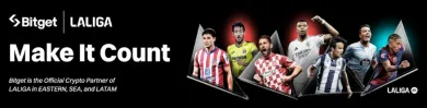 Bitget je oficiálny partner LALIGA