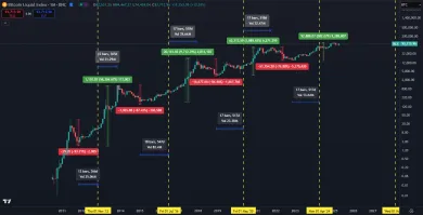 Dlhodobý cenový vývoj Bitcoinu