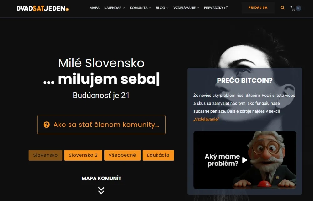 Domovská stránka 21