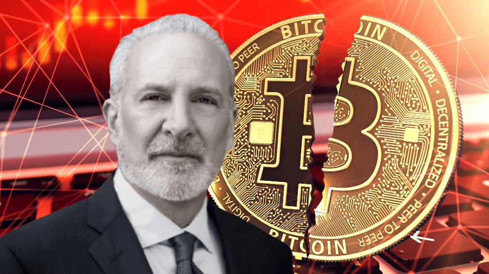 Kryptomeny sa rúcajú, tvrdí Peter Schiff