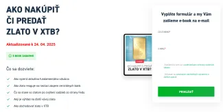 Najnovší report o zlate od XTB