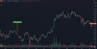 Nárast Bitcoinu za 1 rok