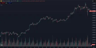 Nárast zlata za posledný mesiac