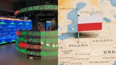 Poľsko prekonáva svetové akciové trhy