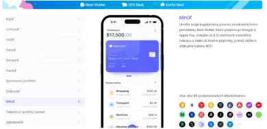 Populárna krypto peňaženka Bestwallet