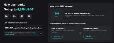 Sekcia odmien pre nového používateľa