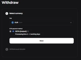 Výber peňazí na bankový účet