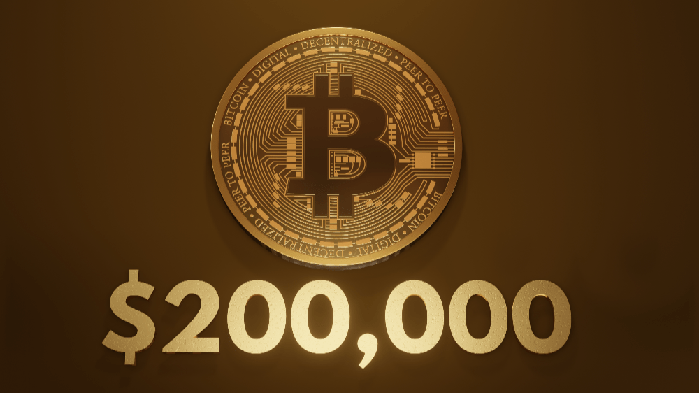 Bitcoin a jeho cesta na 200 000 dolárov