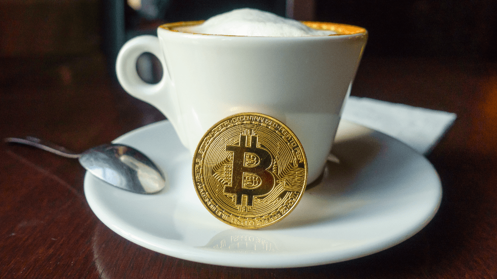 Bitcoin a platba za kávu