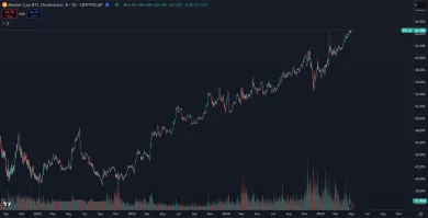 Bitcoin posilňuje dominanciu