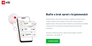Buďte o krok vpred s XTB
