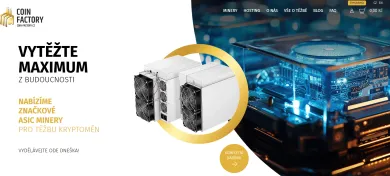 Domovská stránka Coin Factory