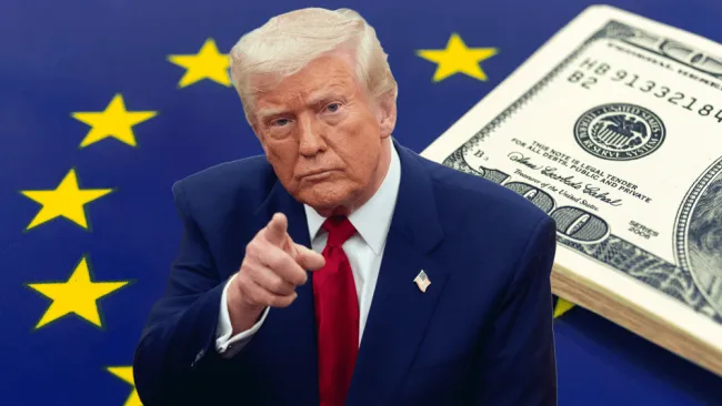 Donald Trump oznamuje 50 % clá na EÚ