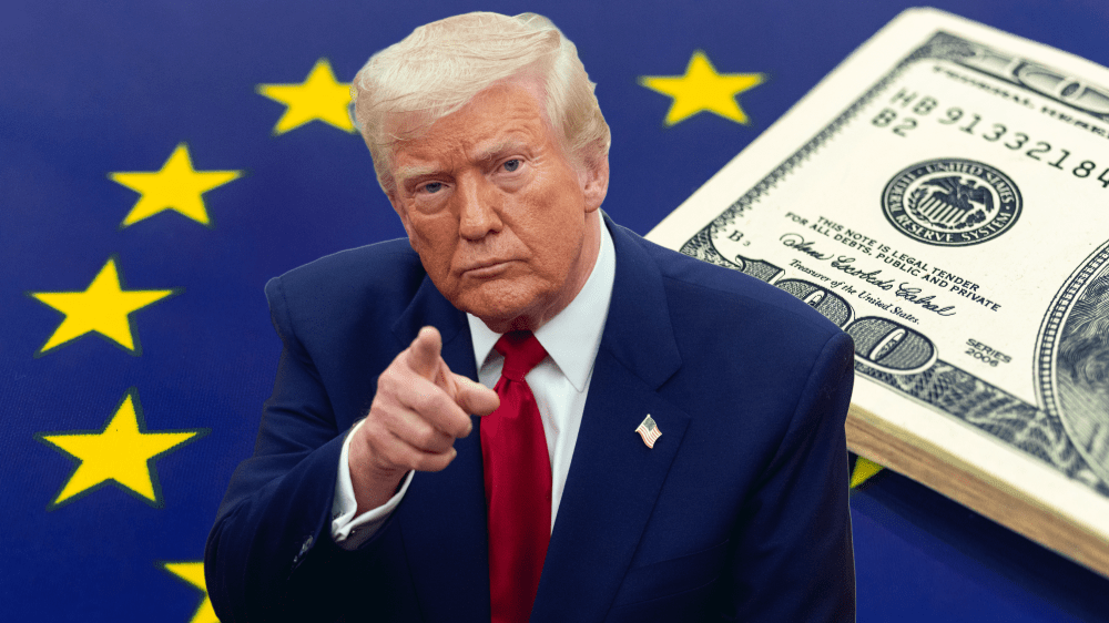 Donald Trump oznamuje 50 % clá na EÚ